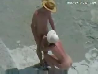 Nude beach adult clip incredible amateur couple